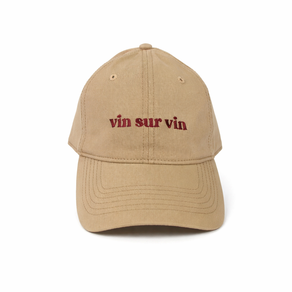 Casquette vin sur vin