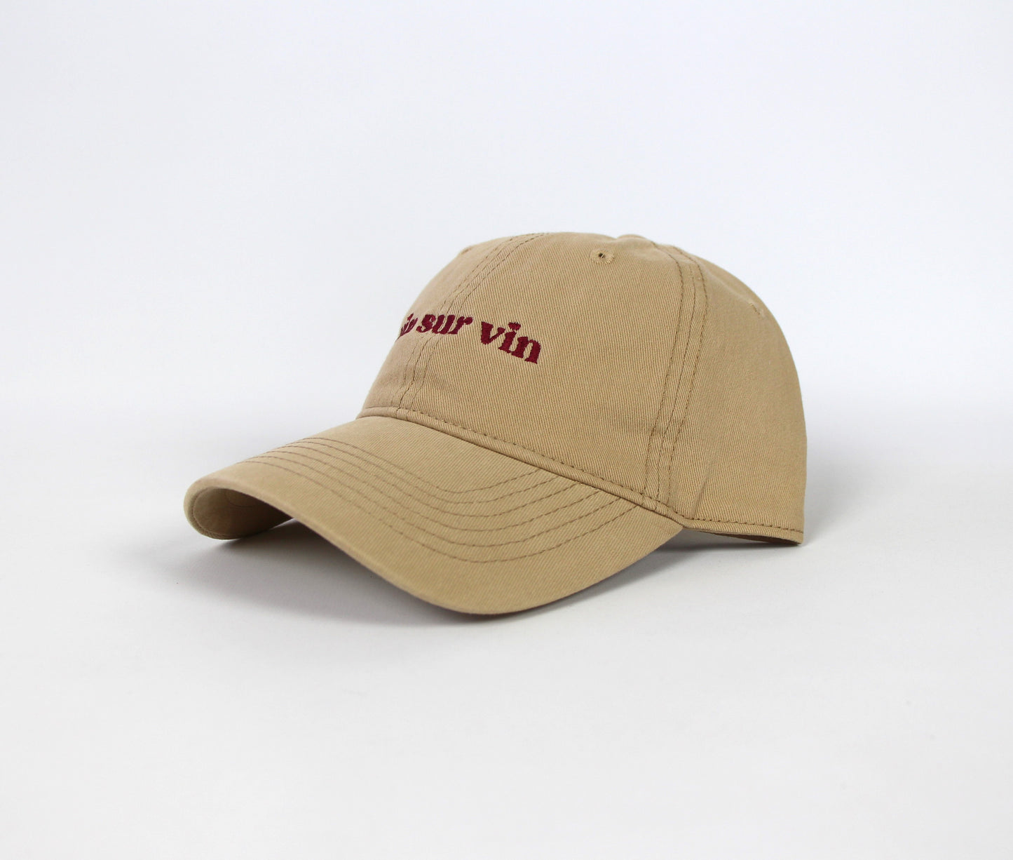 Casquette vin sur vin