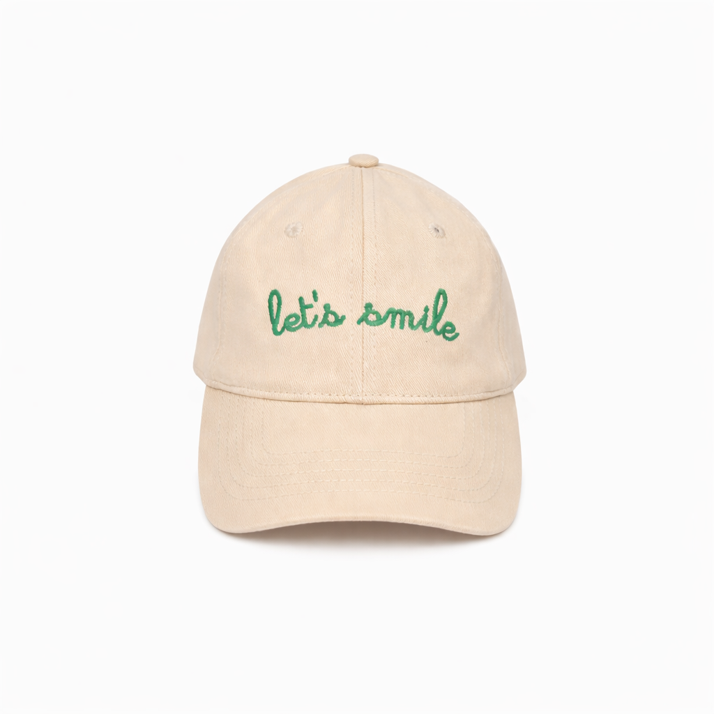 Casquette let's smile