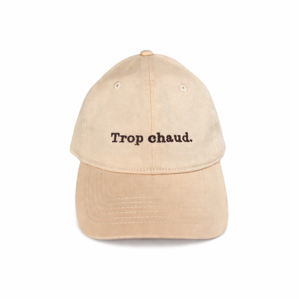 Casquette trop chaud