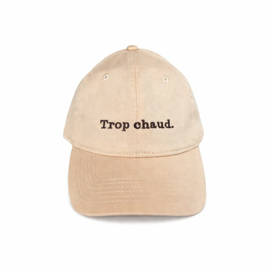 Casquette trop chaud